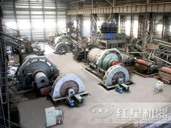 江西500t/h铜矿石生产线环保